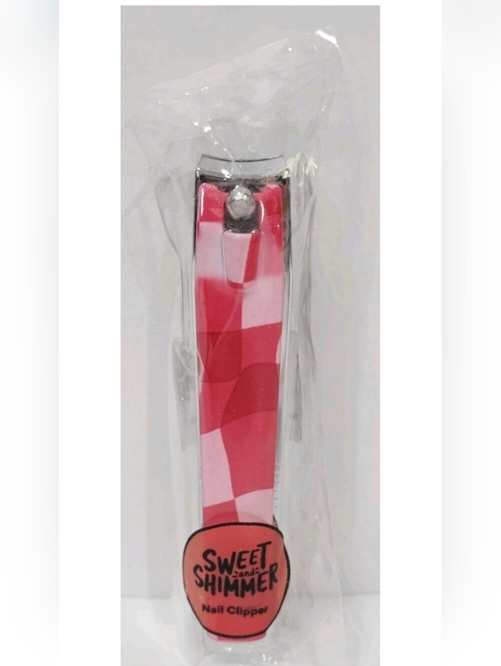 Ulta Sweet and Shimmer NAIL CLIPPER Red Pink Multi-Color Full Size Original New